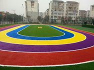 Sân chơi trường học Sân cỏ nhân tạo tùy chỉnh Thiết kế chống mài mòn Oem