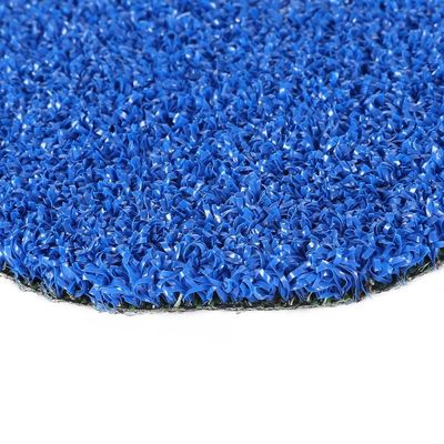 Cỏ nhân tạo màu xanh lam 12 mm cho sân tennis mái chèo
