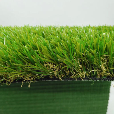 Cỏ nhân tạo sân vườn mật độ cao PE tự nhiên 3/8 '' 12500 Dtex