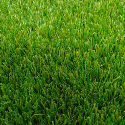 Cỏ nhân tạo sân vườn mật độ cao PE tự nhiên 3/8 '' 12500 Dtex