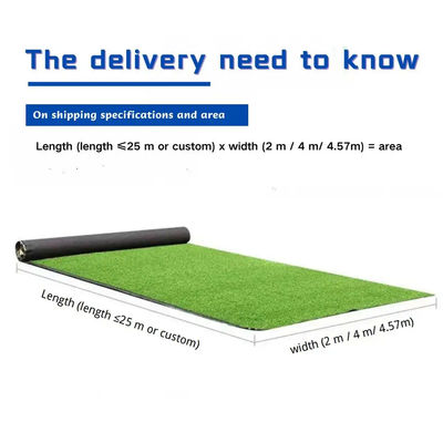 Cỏ bóng đá giả không đầy nhân tạo 25mm cho bóng đá 3/8''